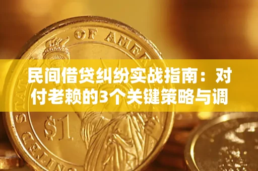 北京民间借贷纠纷实战指南：对付老赖的3个关键策略与调解盲区解析