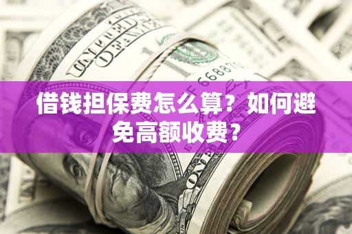 北京借钱担保费怎么算？如何避免高额收费？